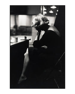 Marlene Dietrich at the Columbia Records recording studio in New York City, 1952 - Limited Edition Print by Eve Arnold – Limited Edition Print.