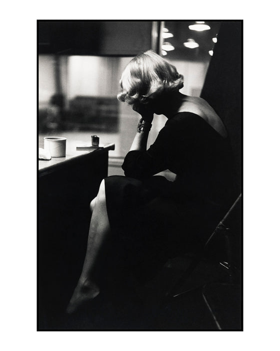 Marlene Dietrich at the Columbia Records recording studio in New York City, 1952 — Limited Edition Print
