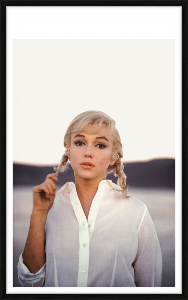 Marilyn Monroe with pigtails on the set of 'The Misfits', 1960 – Limited Edition Print by Eve Arnold – Limited Edition Print.