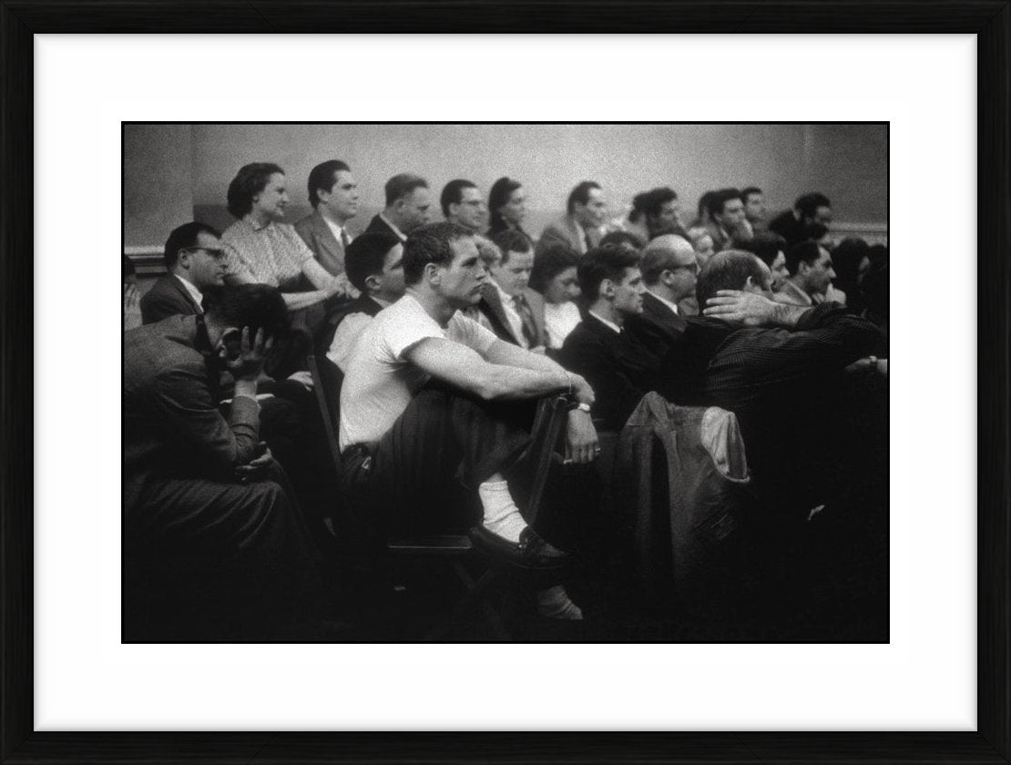 Paul Newman at The Actors Studio in New York, 1955 by Eve Arnold – Limited Edition Print.