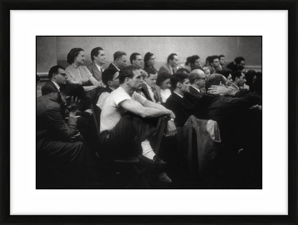 Paul Newman at The Actors Studio in New York, 1955 — Limited Edition Print, framed - Eve Arnold