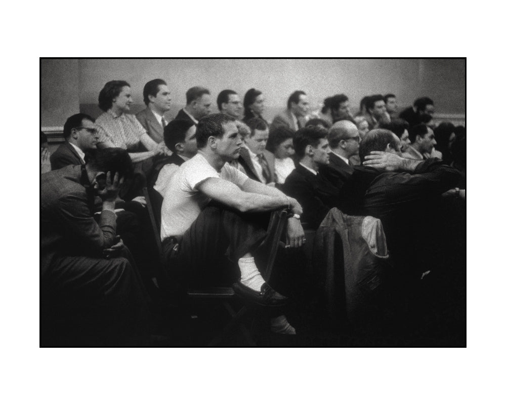 Paul Newman at The Actors Studio in New York, 1955 by Eve Arnold – Limited Edition Print.