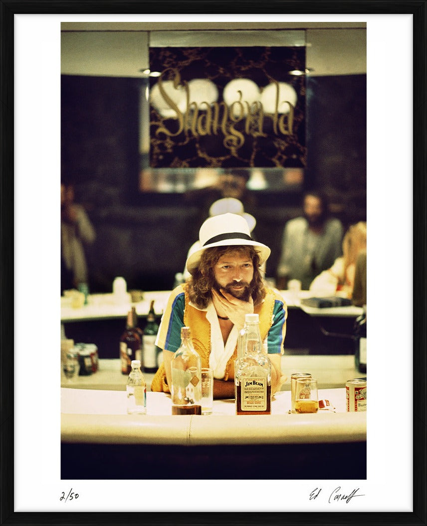 Eric Clapton at Shangri La, 1975 - Limited Edition Print by Ed Caraeff – Limited Edition Print.