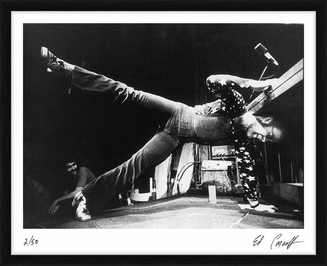 Elton John performing at Troubadour, 1970 by Ed Caraeff – Limited Edition Print.