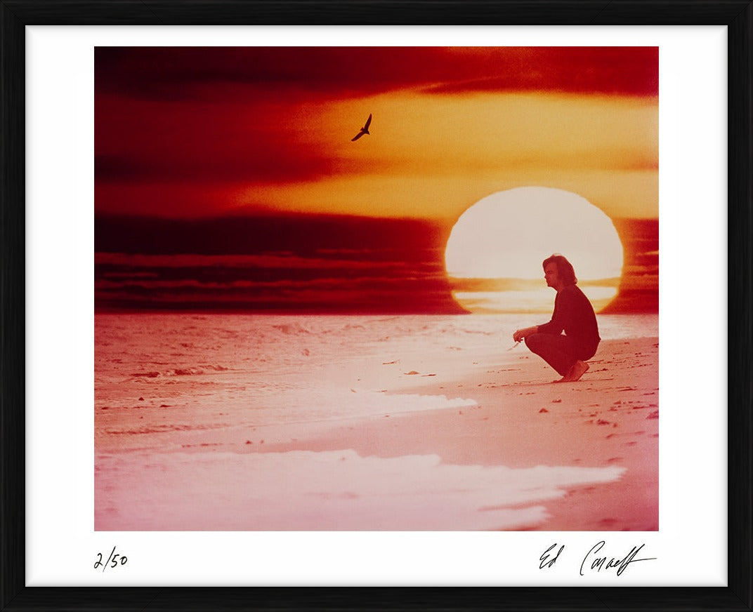Neil Diamond Jonathon Livingston Seagull photoshoot, 1973 by Ed Caraeff – Limited Edition Print.