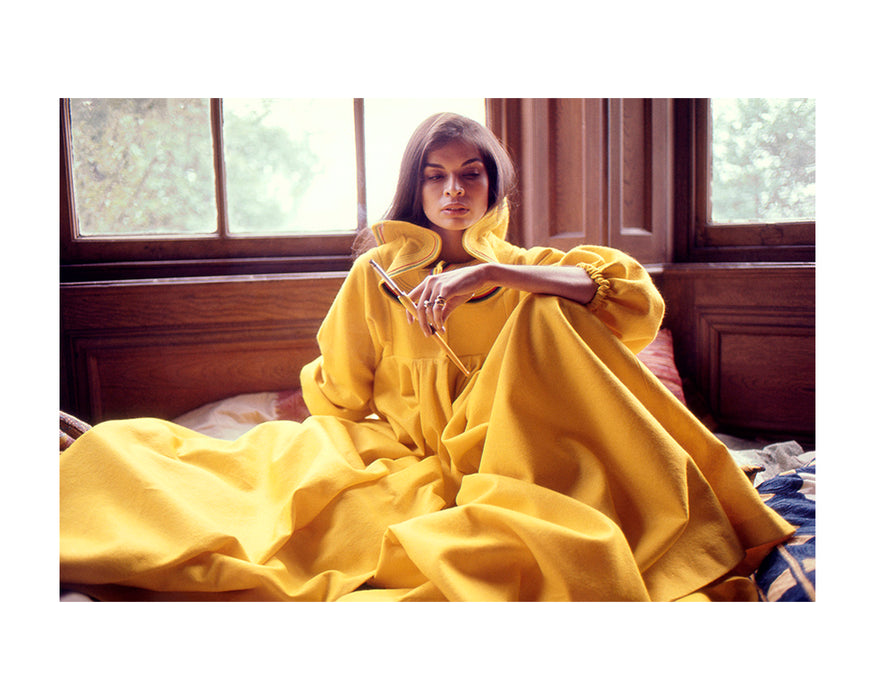 Bianca Jagger posing for the Sunday Times, 1970s - Limited Edition Print
