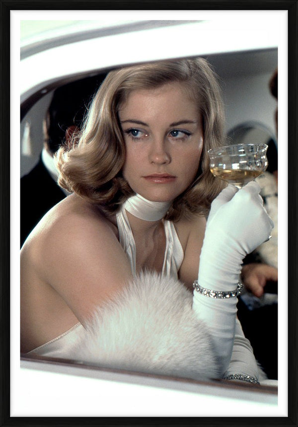 Cybill Shepherd filming At Long Last Love, 1974 — Limited Edition Print, framed - Eva Sereny