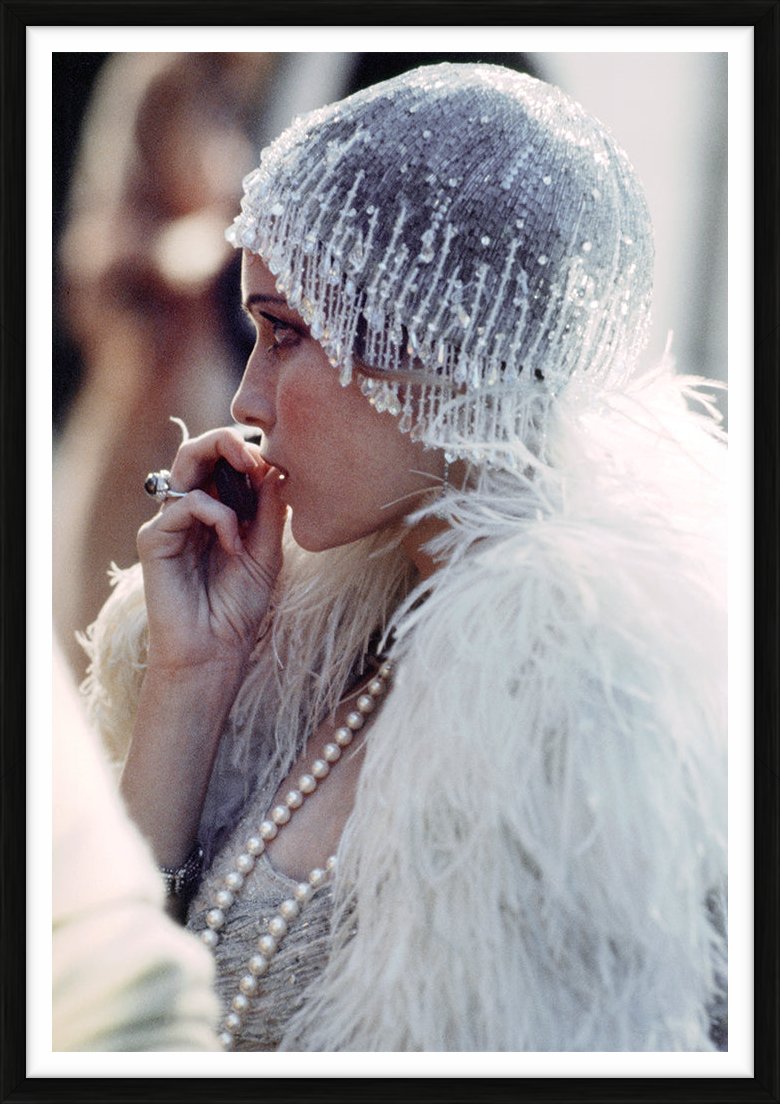 Mia Farrow filming The Great Gatsby, 1974 by Eva Sereny – Limited Edition Print.