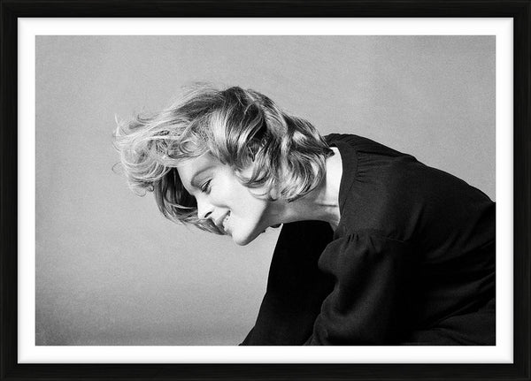Romy Schneider in Rome, 1971 — Limited Edition Print, framed - Eva Sereny