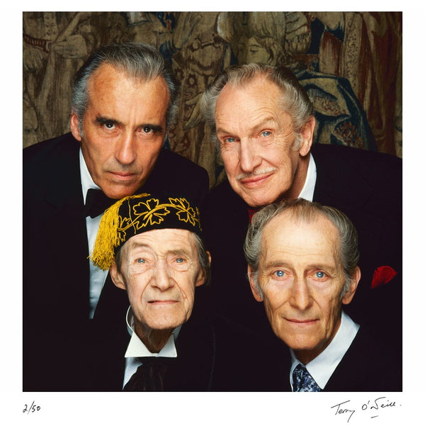 Horror Quartet, 1982 — Signed Limited Edition Print - Terry O'Neill