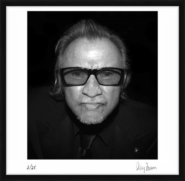 Harvey Kietel at the Bafta Afterparty, 2008 — Limited Edition Print, framed - Greg Brennan
