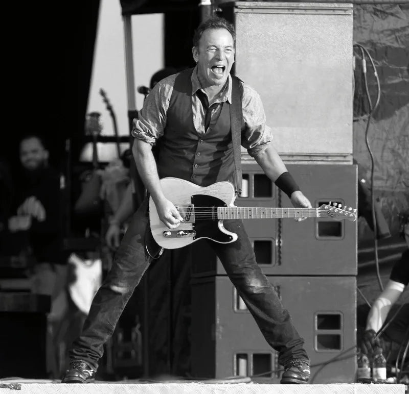 Bruce Springsteen at Hard Rock Calling Festival, Hyde Park, 2012 by Greg Brennan – Limited Edition Print.