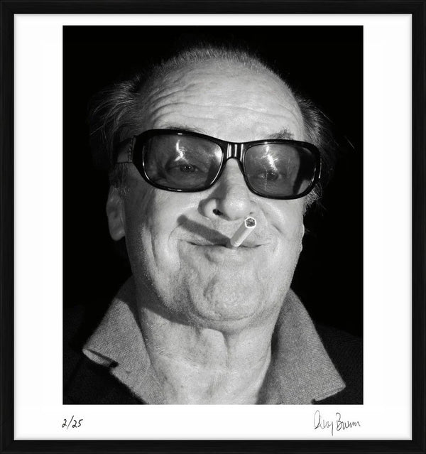 Jack Nicholson, The Wolseley II, 2008 — Limited Edition Print, framed - Greg Brennan