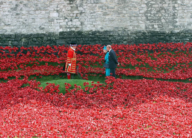 Queen Elizabeth II and Prince Philip, Duke of Edinburgh, Tower of London, 2014 – Limited Edition Print
