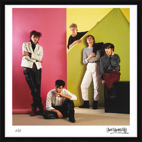 Duran Duran photographed in London, 1981 — Limited Edition Print, framed - Gered Mankowitz