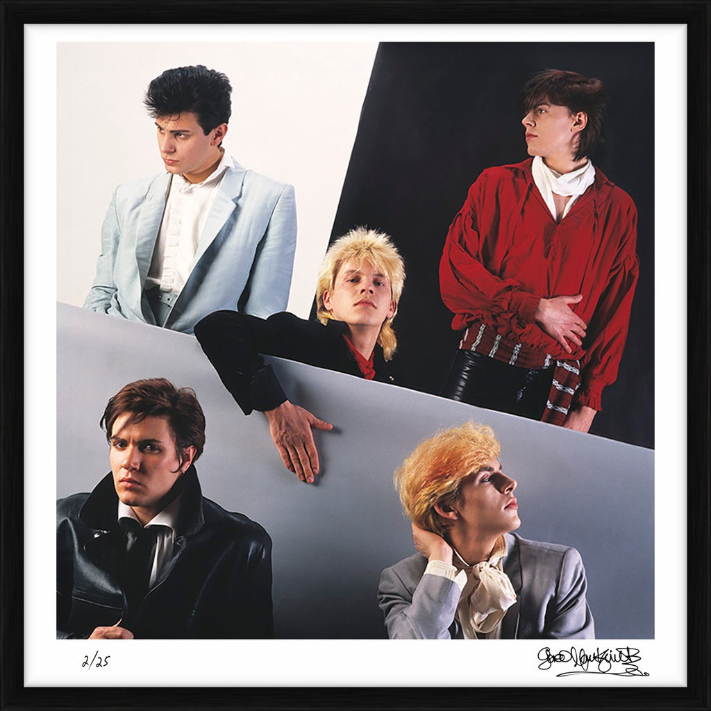 Iconic Duran Duran photographed in London, 1981 - Limited Edition Print by Gered Mankowitz – Limited Edition Print.