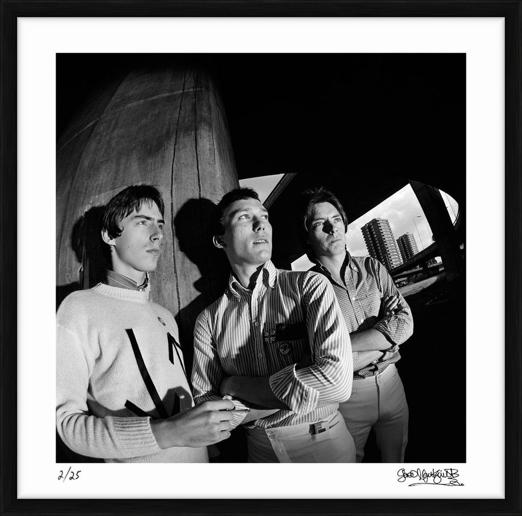 The Jam in West London for the cover of their album 'This is the Modern World', 1977 – Limited Edition Print by Gered Mankowitz – Limited Edition Print.