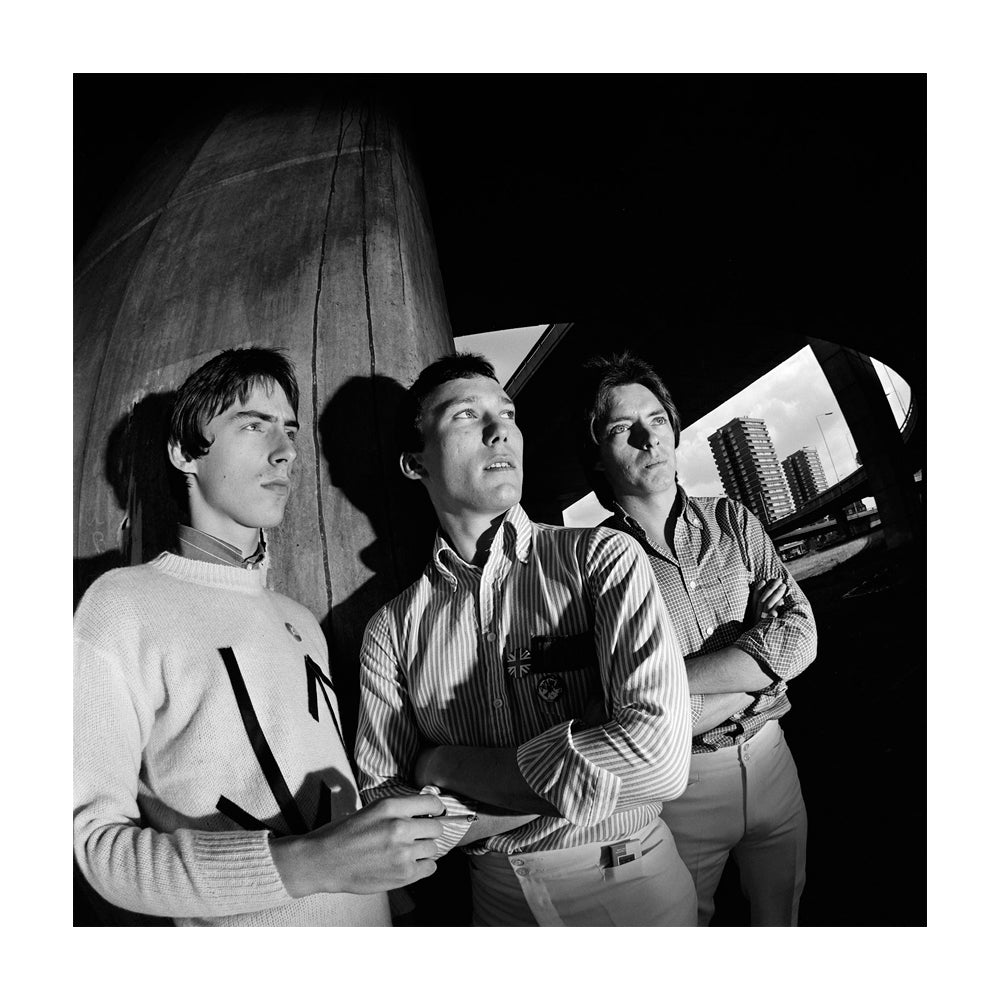 The Jam in West London for the cover of their album 'This is the Modern World', 1977 — Limited Edition Print