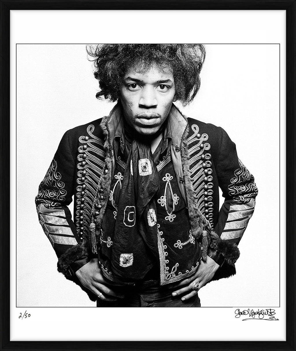Jimi Hendrix with hands on hips, 1967 - Limited Edition Print by Gered Mankowitz – Limited Edition Print.