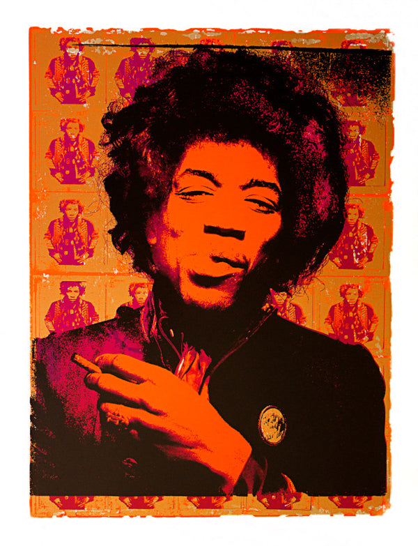 Jimi Hendrix “Purple Haze” – Limited Edition Silkscreen Print