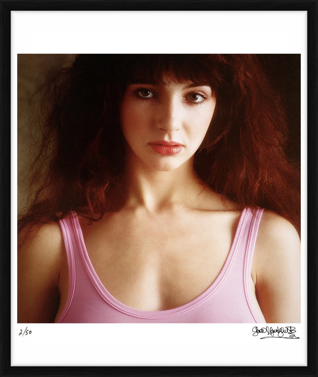 Kate Bush photoshoot in London, 1978 by Gered Mankowitz – Limited Edition Print.