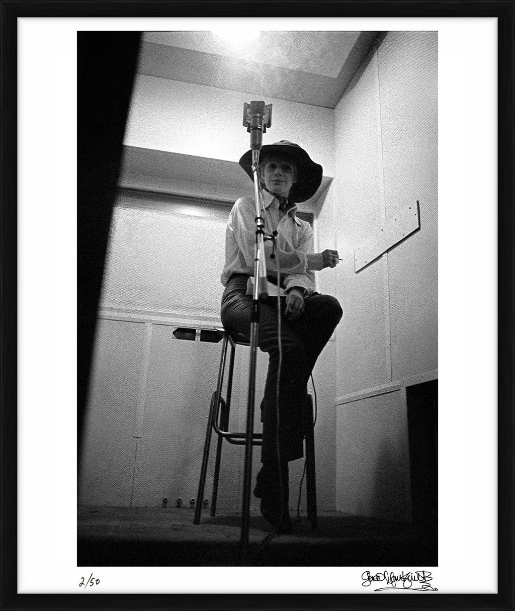 Marianne Faithfull, the "Sister Morphine" sessions, Olympic Studios, London, 1967 – Limited Edition Print by Gered Mankowitz – Limited Edition Print.
