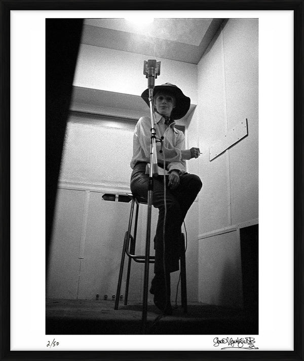 Marianne Faithfull, the "Sister Morphine" sessions, Olympic Studios, London, 1967 — Limited Edition Print, framed - Gered Mankowitz