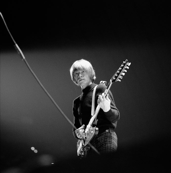 Brian Jones performing with the Rolling Stones in the USA, 1965 — Limited Edtion Print