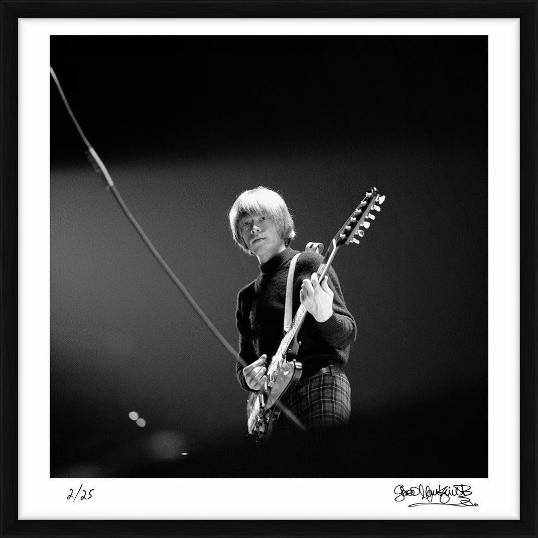 Brian Jones performing with the Rolling Stones in the USA, 1965 - Limited Edtion Print by Gered Mankowitz – Limited Edition Print.