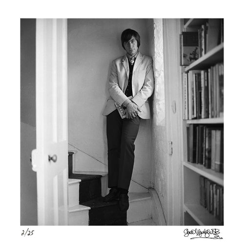 Charlie Watts photographed at his home, 1960s — Limited Edition Print