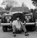 Keith Richards sitting in front of Blue Lena, 1966 — Limited Edition Print