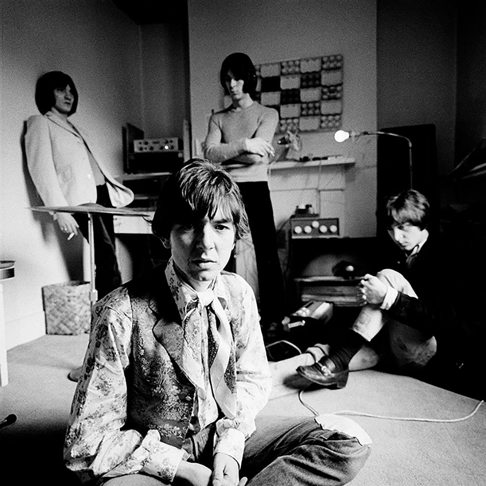 British group Small Faces photographed at Ronnie Lane's house in London, 1968 by Gered Mankowitz – Limited Edition Print.