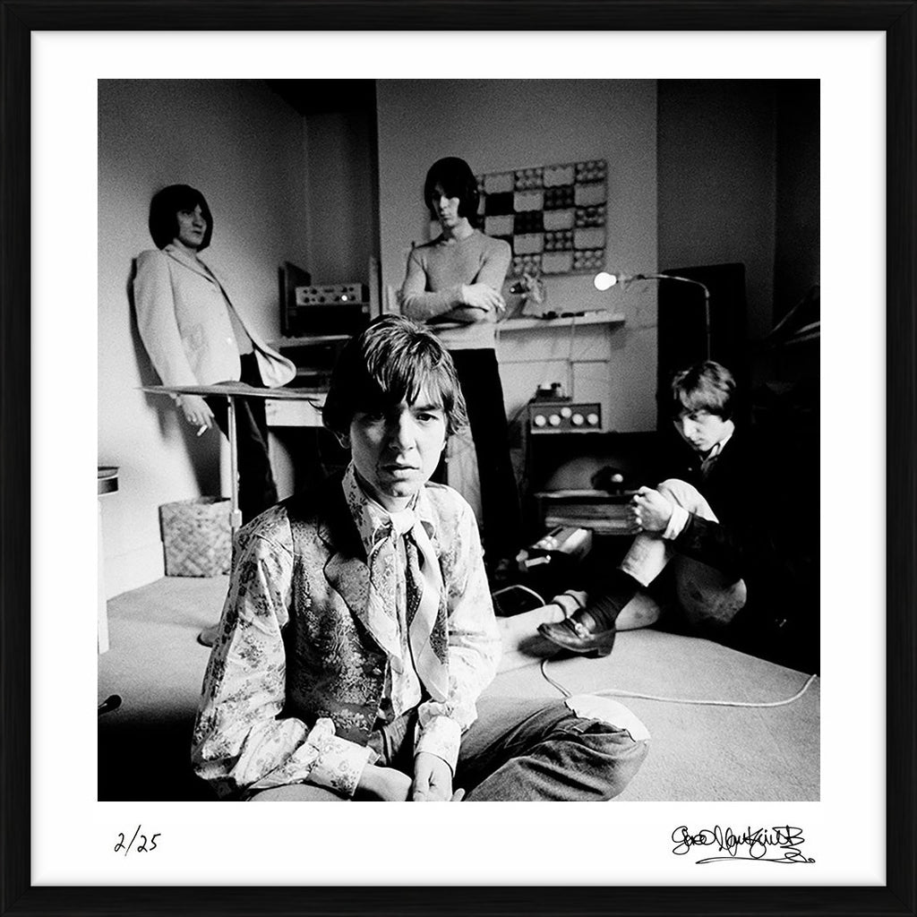 British group Small Faces photographed at Ronnie Lane's house in London, 1968 – Limited Edition Print by Gered Mankowitz – Limited Edition Print.