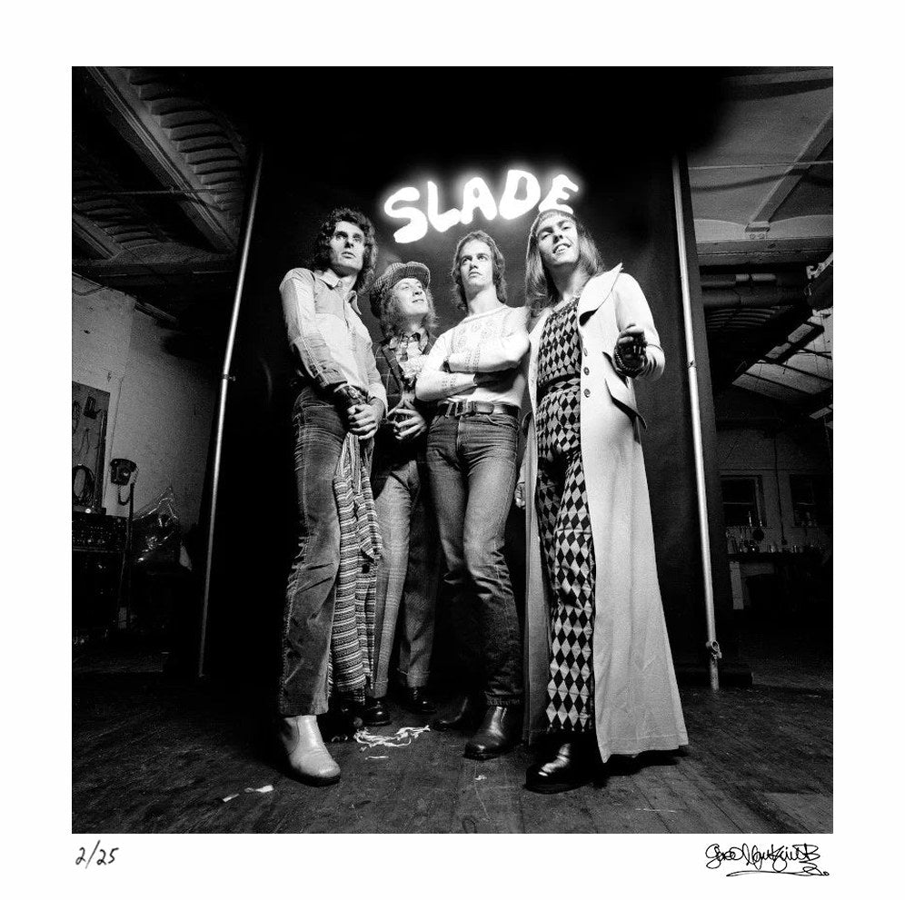 Slade, 1972 – Limited Edition Print by Gered Mankowitz – Limited Edition Print.