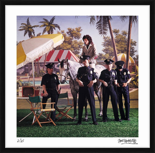 American Band Sparks for their album "Indiscreet" in Hollywood, 1975 — Limited Edition Print, framed - Gered Mankowitz