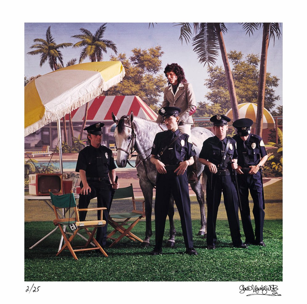 American Band Sparks for their album "Indiscreet" in Hollywood, 1975 – Limited Edition Print by Gered Mankowitz – Limited Edition Print.