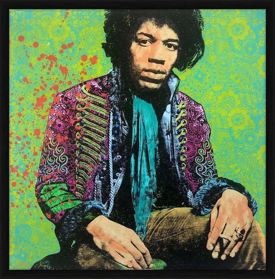 Jimi Hendrix from the Knabe & Mankowitz collaboration, 1967 – Limited Edition Print by Gered Mankowitz – Limited Edition Print.