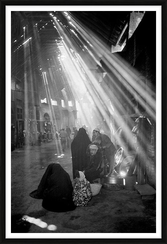 Ancient Souk of Baghdad, 1952 — Limited Edition Print, framed - George Rodger