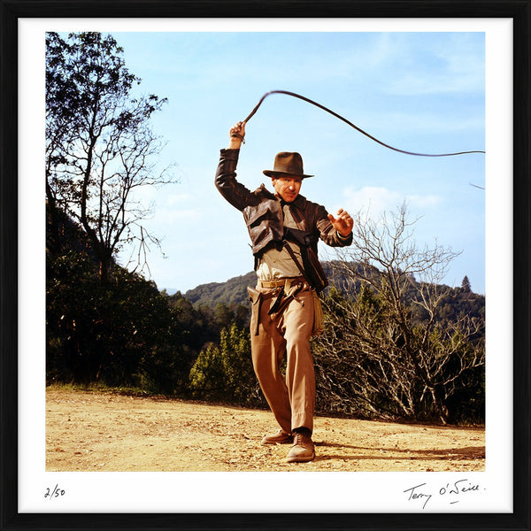 Harrison Ford for Indiana Jones and the Last Crusade, 1989 — Limited Edition Print, framed - Terry O'Neill