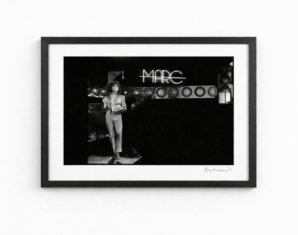Marc Bolan on Set, 1977 — Limited Edition Print