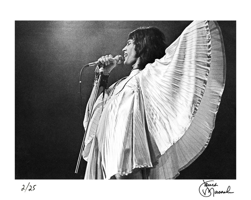 Freddie Mercury at the Cleveland Music Hall, 1975 — Limited Edition Print