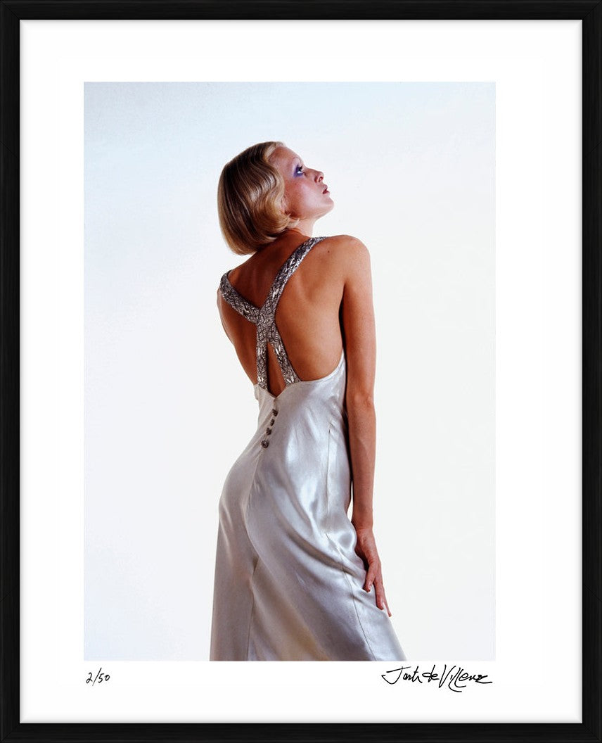 Twiggy in a promotional image for the film 'The Boyfriend', 1971 – Limited Edition Print by Justin de Villeneuve – Limited Edition Print.