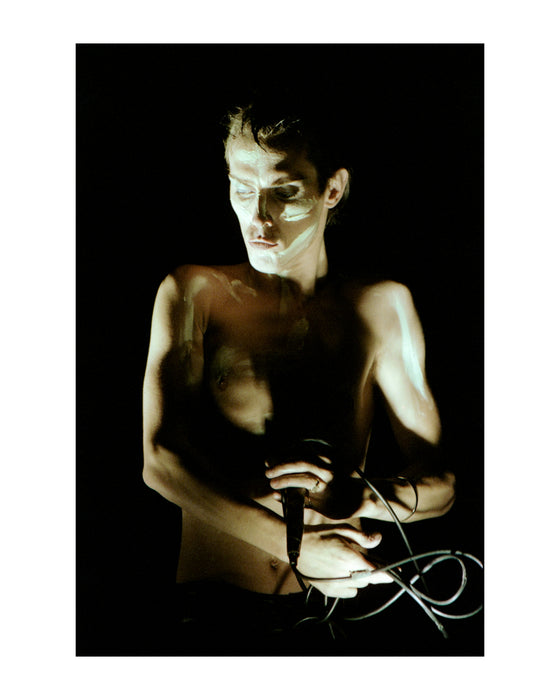 Bauhaus singer Peter Murphy, 1980s — Limited Edition Print