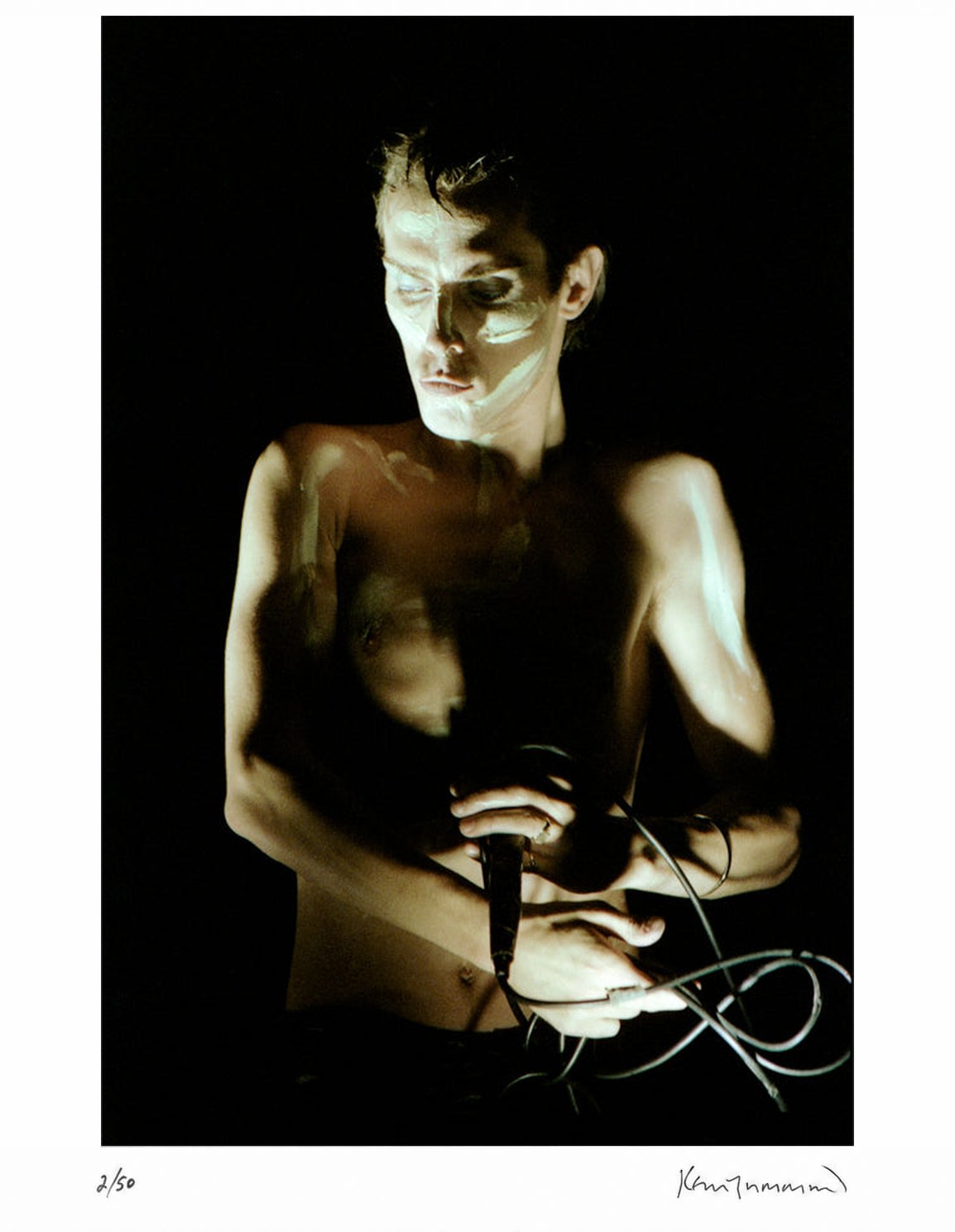 Bauhaus singer Peter Murphy, 1980s by Kevin Cummins – Limited Edition Print.