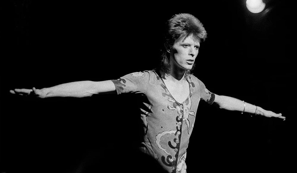 David Bowie at the Rollarena, 1973 — Limited Edition Print