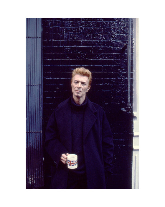 David Bowie in New York City, in front of Tea and Sympathy, 1997 — Limited Edition Print
