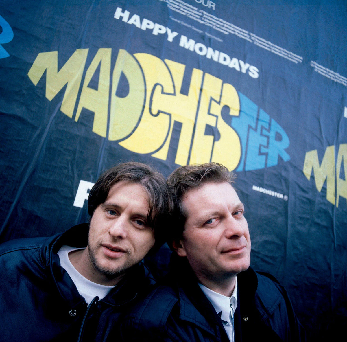 Shaun Ryder and Tony Wilson, 1989 by Kevin Cummins – Limited Edition Print.