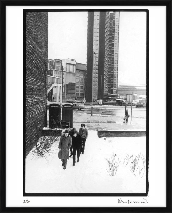 Joy Division in England, 1979 — Limited Edition Print, framed - Kevin Cummins