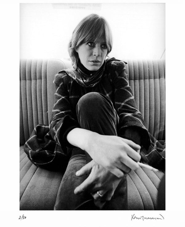 Marianne Faithfull, Manchester, 1981 — Signed Limited Edition Print - Kevin Cummins