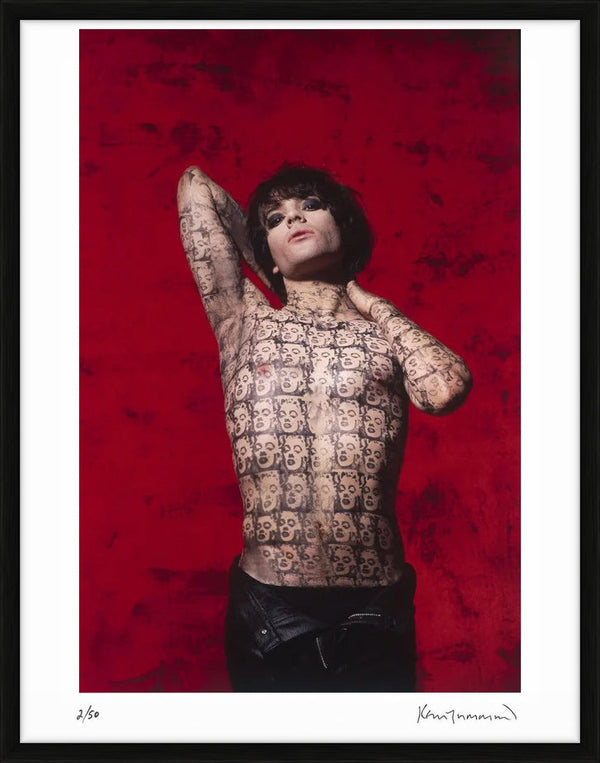 Richey Edwards/Marilyn Monroe, 1992 — Limited Edition Print, framed - Kevin Cummins